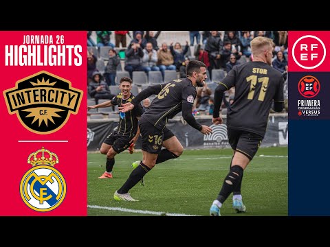 Resumen #PrimeraFederación | CF Intercity 2-2 Real Madrid Castilla | Jornada 26 | Temporada 2024/25