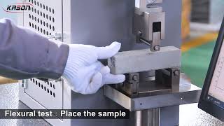 Computer control flexural & Compression testing machine