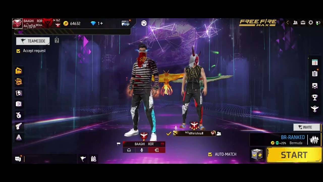 マッチ my friend is igo gun max full #freefire #friendship - YouTube