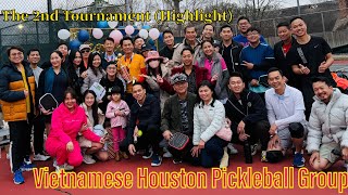 The 2nd Tournament (Highlight) | Vietnamese Houston Pickleball Group | Hieu Tran Gemstone Official