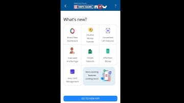 HDFC BANK NEW APP || BANK APPLICATION #application #newupdate #newfeatures #hdfcbank #mobilebanking