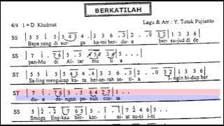 SATB Berkatilah (lagu untuk Sakramen Pernikahan) #satbguides #weddingsong #gereja #lagukoor