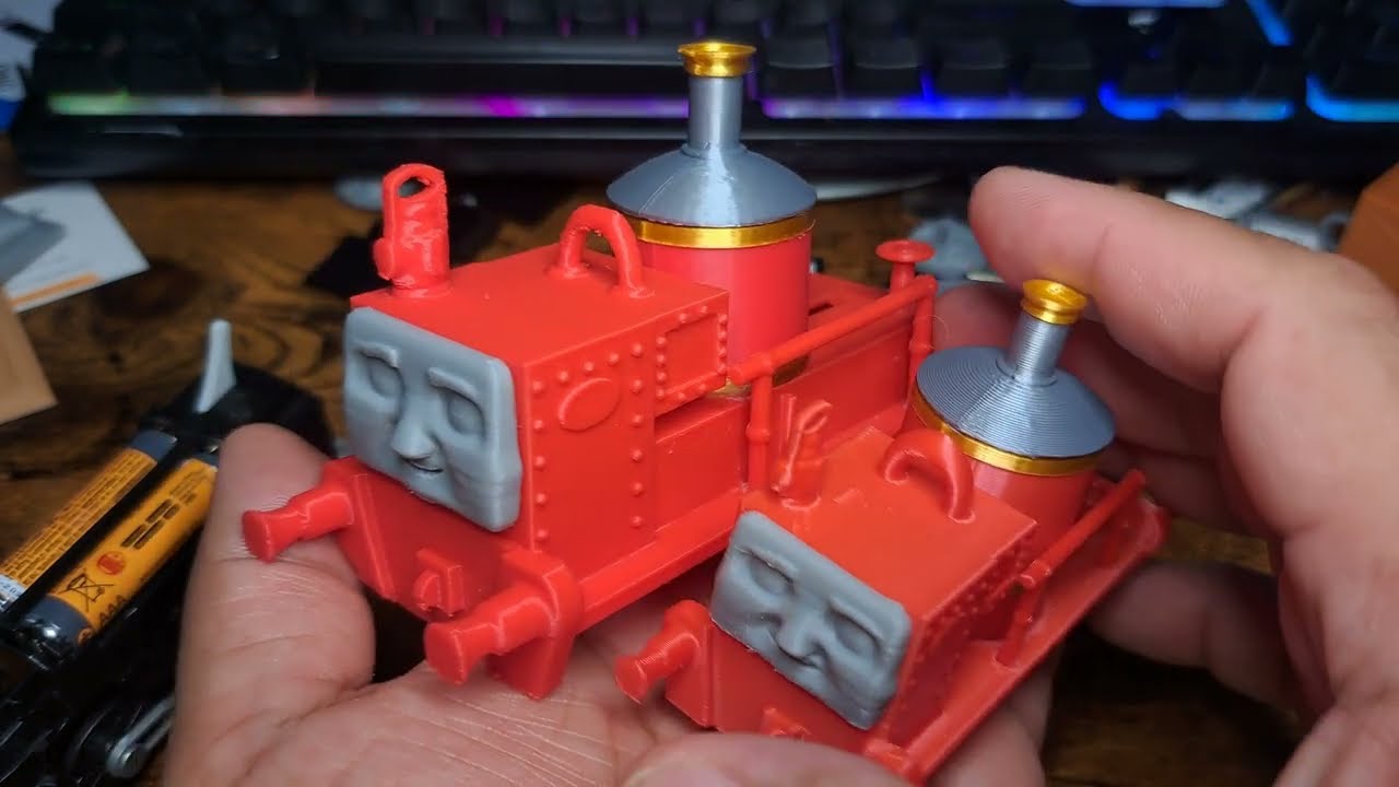 Thomas & Friends TrackMaster 3D Printed Custom Glynn Kit Build - Battery Operated