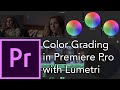 Premiere Pro Lumetri Color Grading entire lesson: The Scopes, The Controls, and Grading a Project