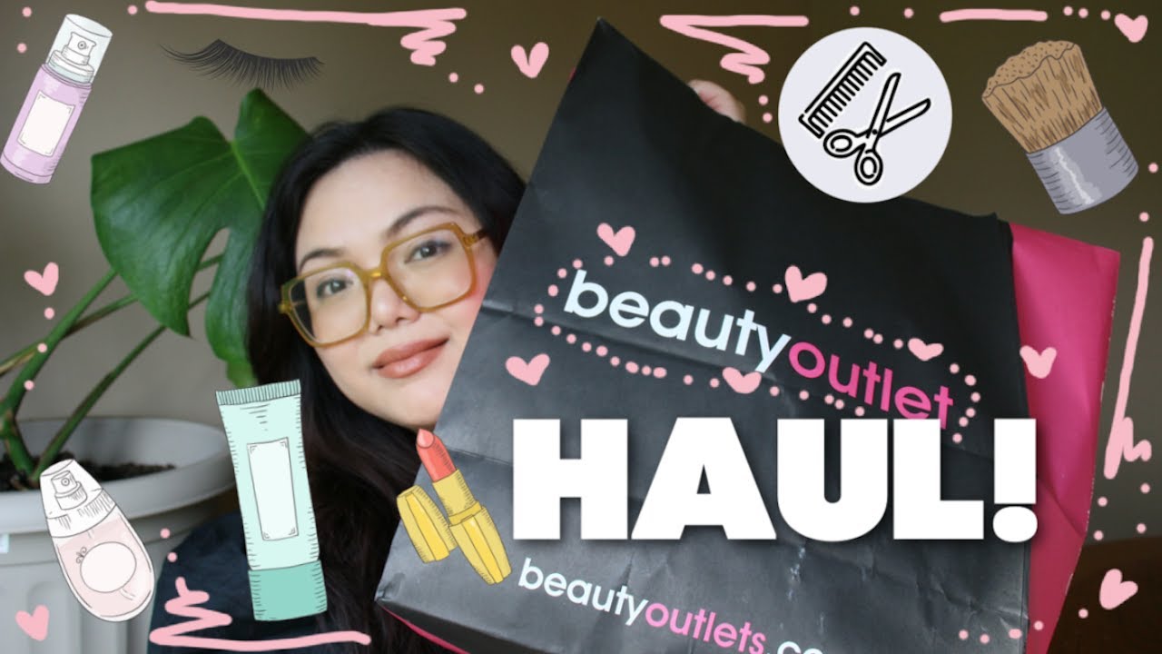 Beauty Outlet Haul from Belfast hair, skincare, makeup tools, makeup