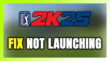 How to FIX PGA TOUR 2K25 Not Launching/Not Starting