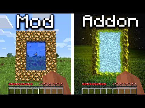 Mods vs Addons