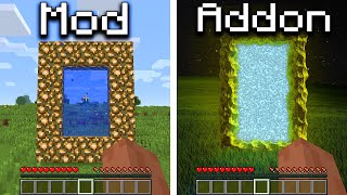 Mods vs Addons