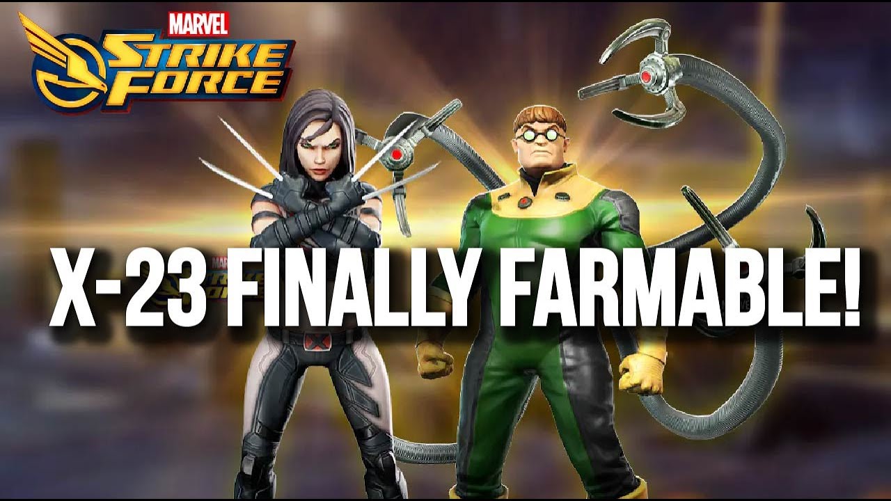 X23 Finally Farmable! I Marvel Strike Force News YouTube
