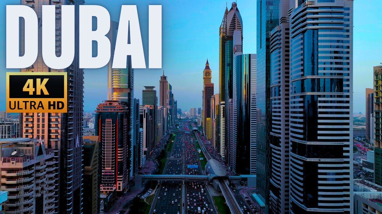 Dubai From Above: Stunning 4K HDR Drone Footage! 🇦🇪