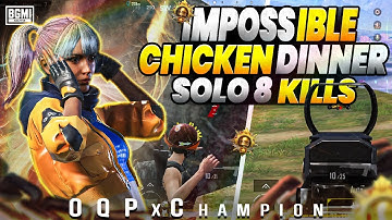50K INTENSE MATCH SOLO CHICKEN | BGMI| #oqpxchampion #bgmiesports 