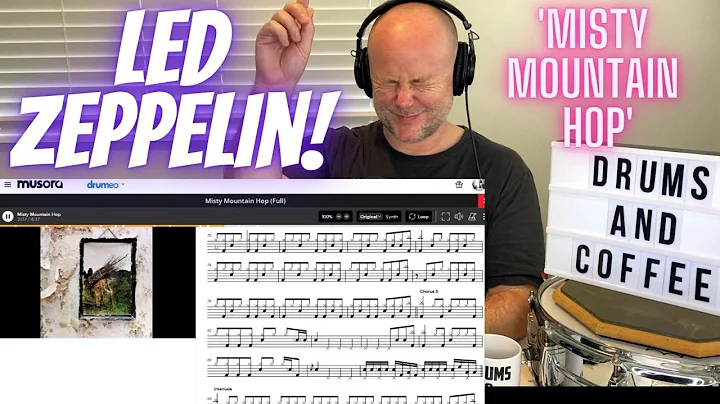 Davul Öğretmeni Tepki Veriyor: JOHN BONHAM | Led Zeppelin | 'Misty Mountain Hop'