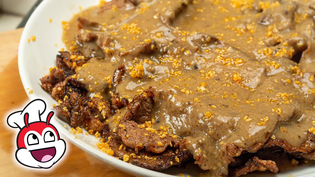 Garlic Pepper Beef ala Jollibee! YouTube