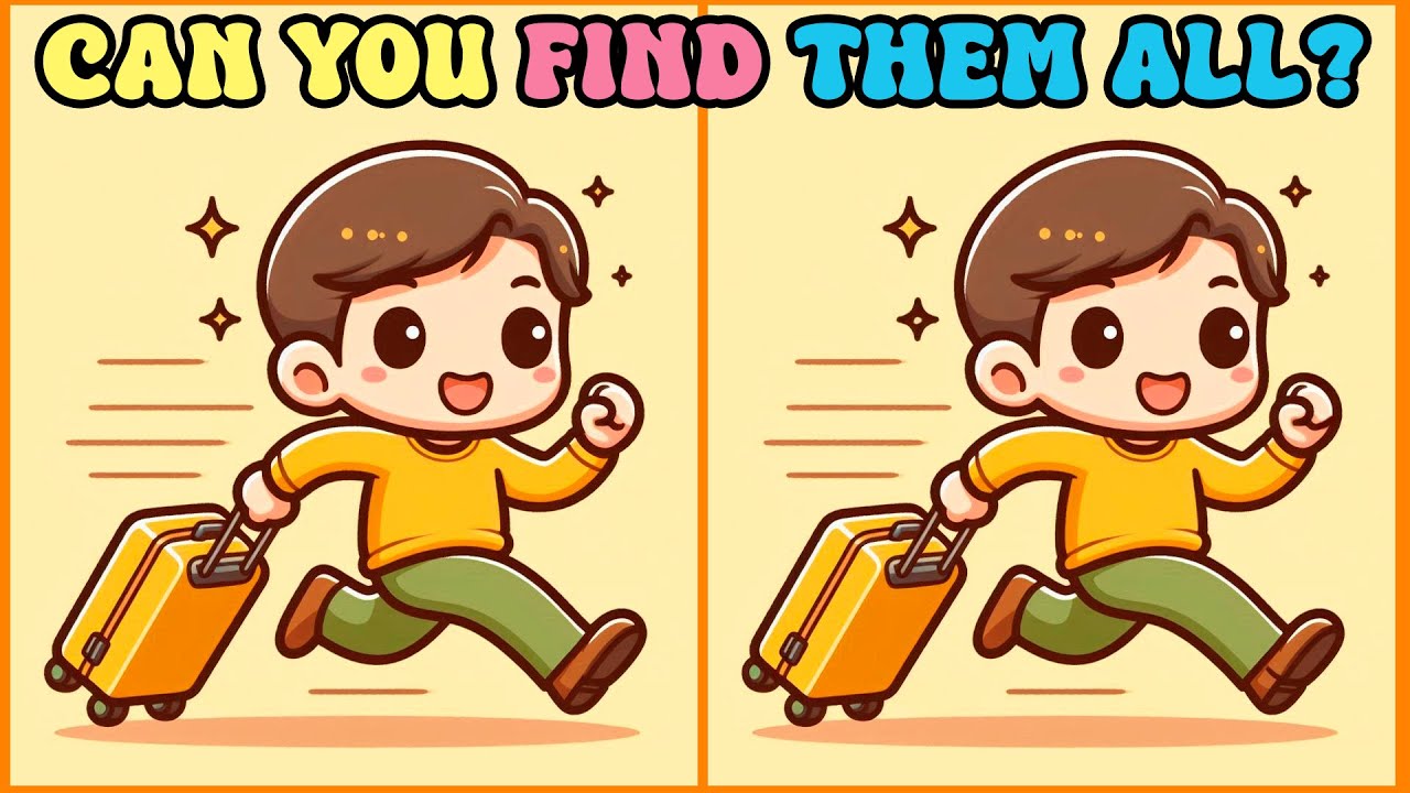 Spot The Difference: Enhance Your Mind! #01 [Find The Hidden Details]