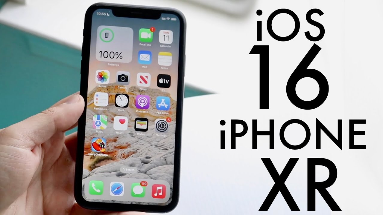 iOS 16 OFFICIAL On iPhone XR! (Review) - YouTube