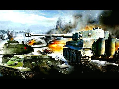 Т-34-85 ПРОТИВ 7 ТИГРОВ