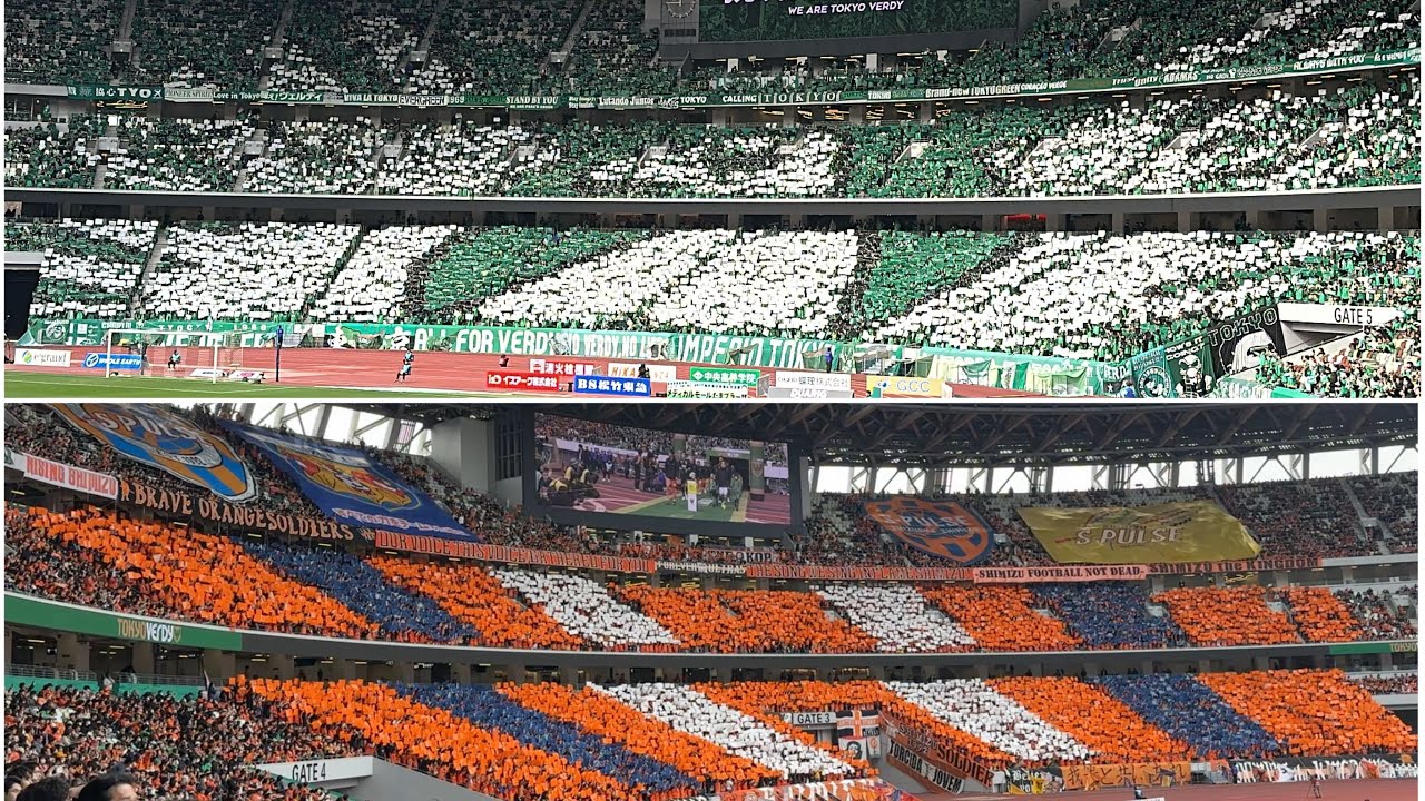 観衆52,541人】両チーム 1万人のコレオ対決【Jリーグ開幕戦