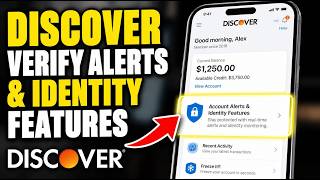 How to verify Discover card account alerts and identity features - Easy Tutorial