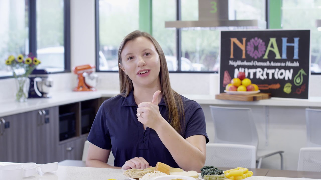NOAH Nutrition Stephanie Portion Size Using Your Hands