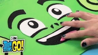 Easy DIY Halloween Trick-or-Treat Bags | Teen Titans GO! | Cartoon Network screenshot 2