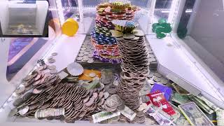 $1,000 In Gold Playing This Coin Pusher