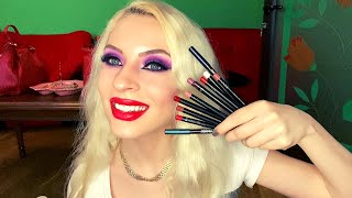 Machiaj În Nuanțe De Mov Folosing Pigmenți Purple Makeup Tutorial By Angelica Pîslaru