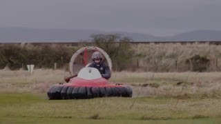 Hovercrafts & Powerturn Buggies at Foylehov Activity Centre, Northern Ireland