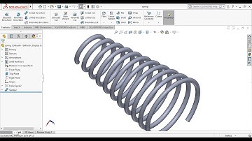 Solidworks tutorial for beginners | Exercise 2 | Helical spring modeling