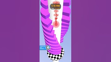 Helix Jump: ASMR Level 242 #helixjump #gaming #mobile #shorts