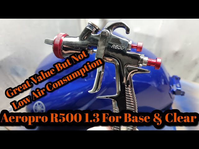 R500 Aeropro LVLP 1.3 Basecoat & Clearcoat, Best Cheap Spray Gun? For  Yamaha DPB 