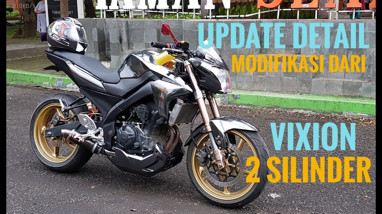 Update Detail Modifikasi Vixion 2 Silinder Part 2 YouTube