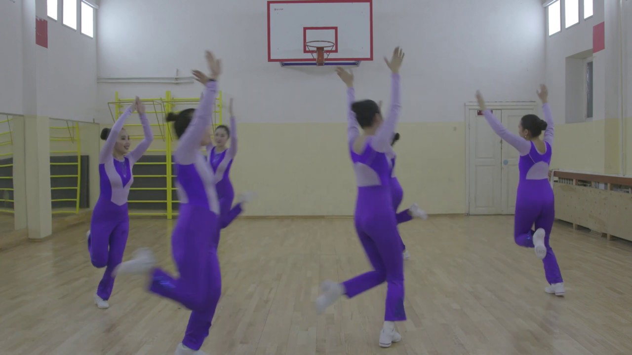 Профсоюзные соревнования по фитнес - аэробике среди работников образования 2018, г.Якутск.