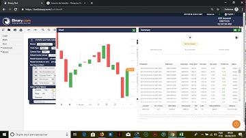 40%de lucro na binary.com em 30 minutos BANCA BAIXA +650 Dolares na conta REAL Banca alta,bot.binary