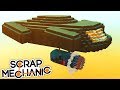 ЛЕТАЮЩИЙ КОРАБЛЬ С ПУШКОЙ ► Scrap Mechanic