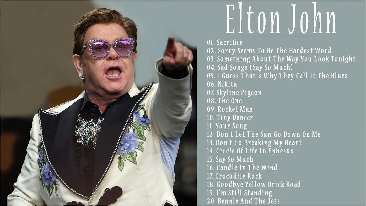 Elton John Greatest Hits 🌺 Best songs of Elton John Full Album 2021