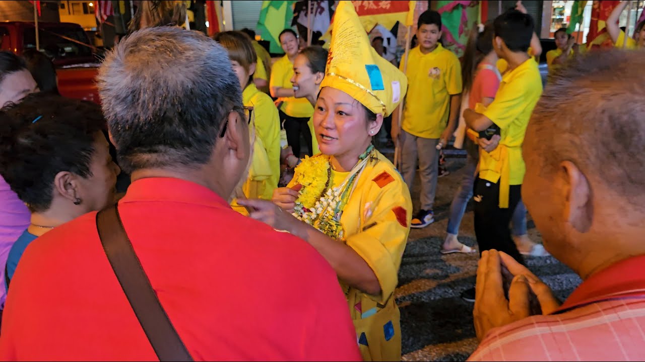 2023 马来西亚 万挠活佛坛 济公仙师宝诞及众神出巡，花车游行 #3/3 (2/7/23)