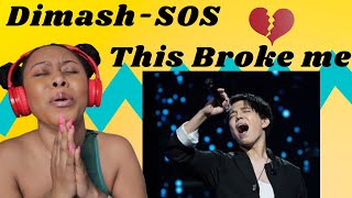 Black Soprano Singer Reacts to Dimash Kudaibergen - SOS (THIS MADE ME SO EMOTIONAL) #DIMASHSOS