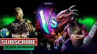 killer instinct/ kan-ra vs riptor... ooohhhh Noooo.... ass whooping three time xP xD