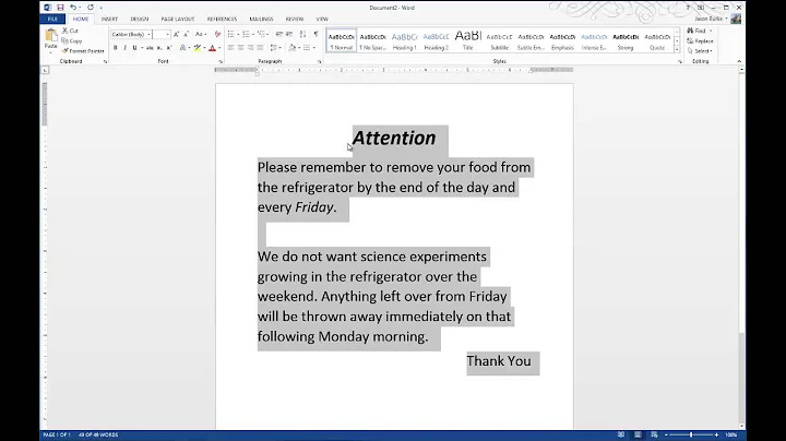 How to Adjust the Vertical Alignment of Microsoft Word Documents