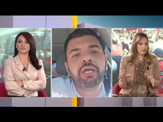 PLAS SHERRI LIVE/ "S'ju vjen zor?!" Ruçi: Protesta dyshoj që...Aktivisti: Më lër të mbaroj ose...