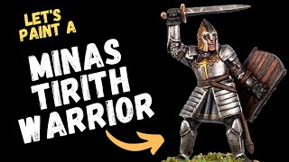 Painting Minas Tirith Warriors: 3 Techniques for Lord of the Rings Miniatures! screenshot 5