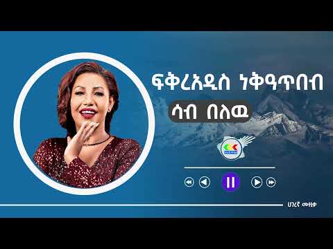 Fikiraddis Nekatibeb Sab Belew ፍቅርአዲስ ነቃጥበብ ሳብ በለው Ethiopian Music