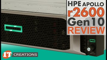HPE Apollo r2600 Gen10 Chassis with ProLiant XL170r Gen10 REVIEW