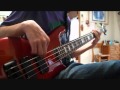 倉橋ヨエコ 今日も雨 Bass cover