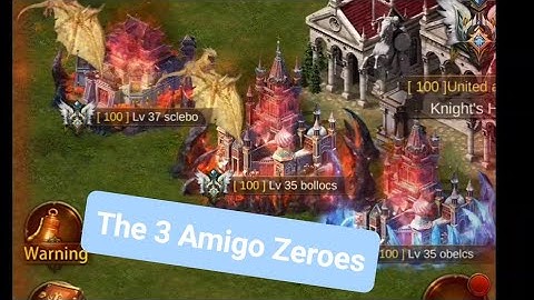 Evony | BOC | PSP 1008 vs 100 36 | 3 In A Row Rally Zeroes | The 3 Amigo Zeroes