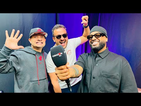 Jowell y Randy en Radio Corazón ❤️