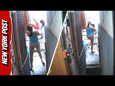 Hero Aunt’s Lightening-Fast Reaction Saves Boy From Second Story Fall