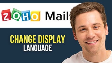 How to Change Display Language in Zoho Mail