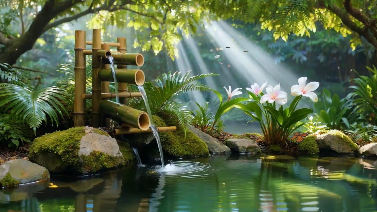 Natural Water Sounds 🌿 Daily Calm | Serene Healing | Relaxing Peace Music