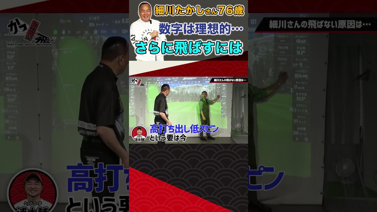 数字は理想的…さらに飛ばすには #ゴルフ #shorts